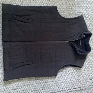 Banana republic 100% cotton sleeveless winter coat